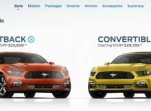Ford Mustang Configurator