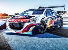 Seb Loeb takes Pikes Peak Peugeot 208 to Goodwood