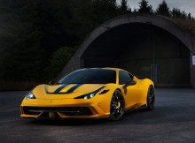 Novitec Rosso Ferrari 458 Speciale high speed flyby