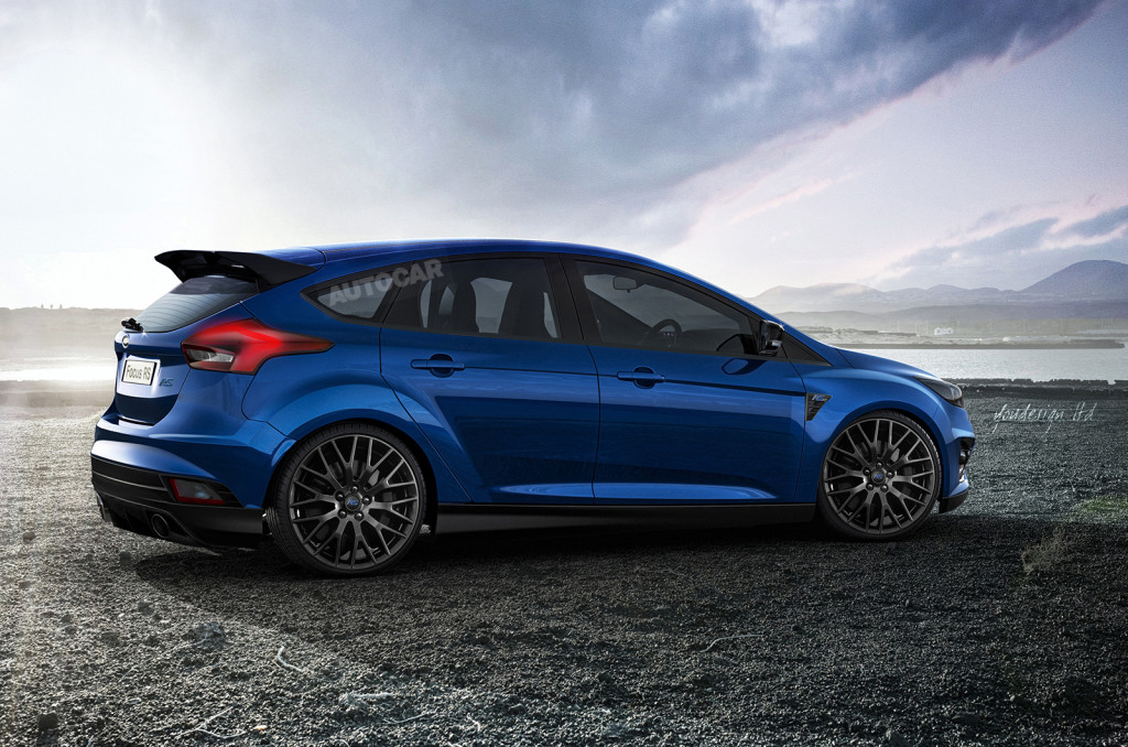 2015 Ford Focus RS rendering