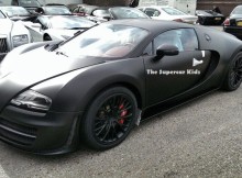 Last production Bugatti Veyron Super Sport spotted in London