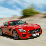 Mercedes AMG GT front angle