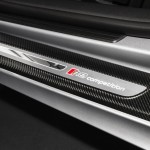Audi R8 Competition illuminated door sill badging
