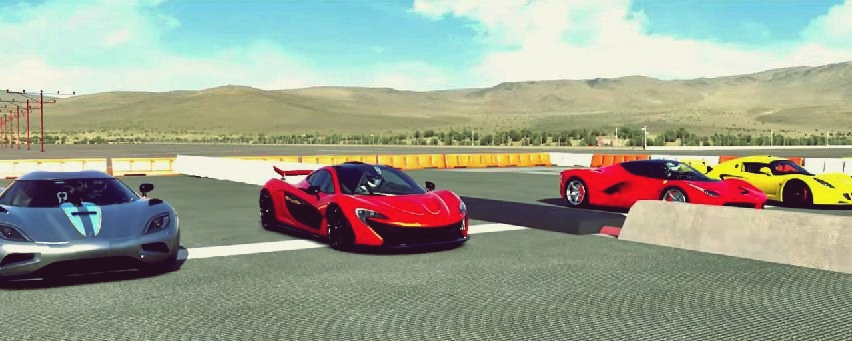 Forza 5 supercar drag race