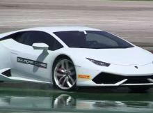 Lamborghini Huracan: Loud Acceleration, Drifting