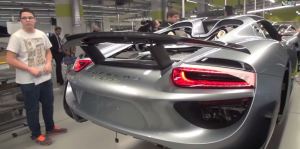 Porsche 918 Spyder factory tour