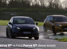Ford Focus ST seen on track. No sign of Focus RS yet