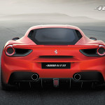 Ferrari 488 GTB rear image