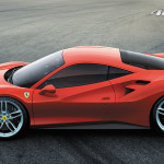 Ferrari 488 GTB side image