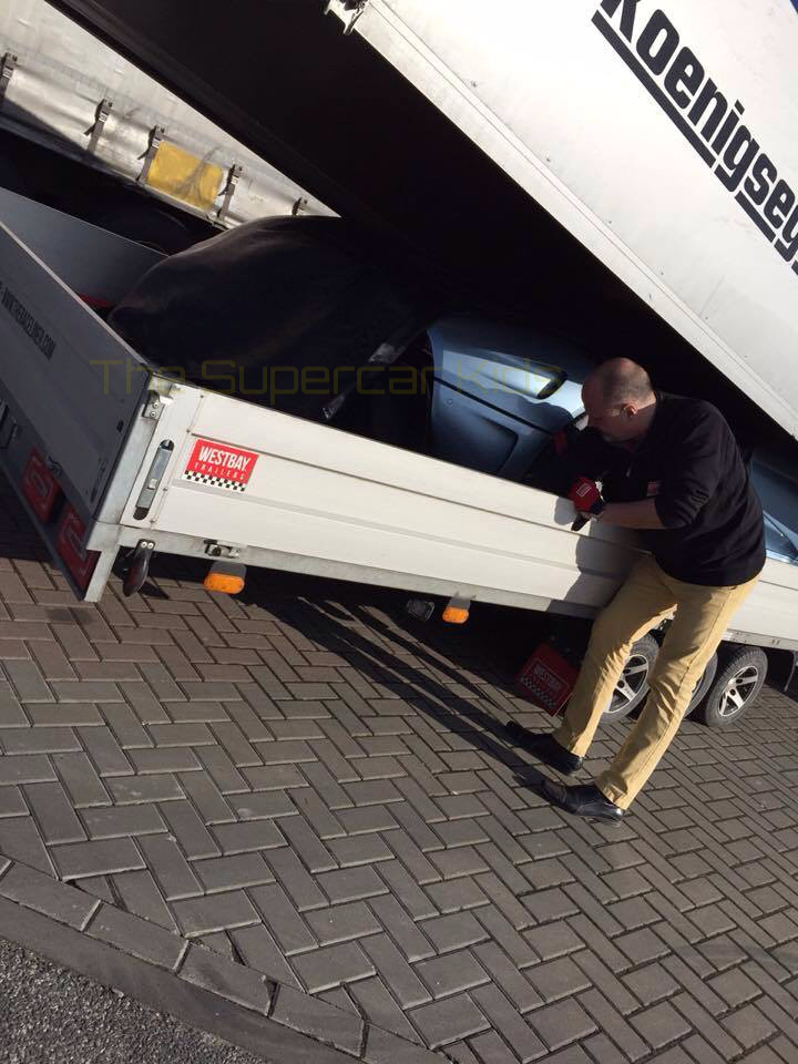 Koenigsegg Regera Spy shots- Geneva Motor Show