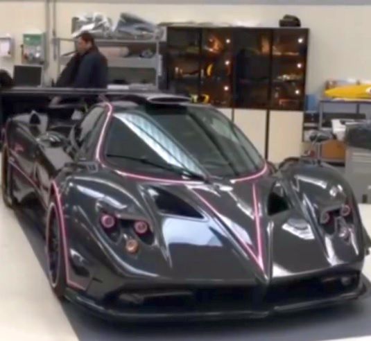 Pagani Zonda 760 JC front