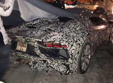 Lamborghini Aventador SV Roadster Spied