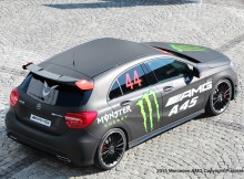 Lewis Hamilton’s custom Mercedes A45 AMG