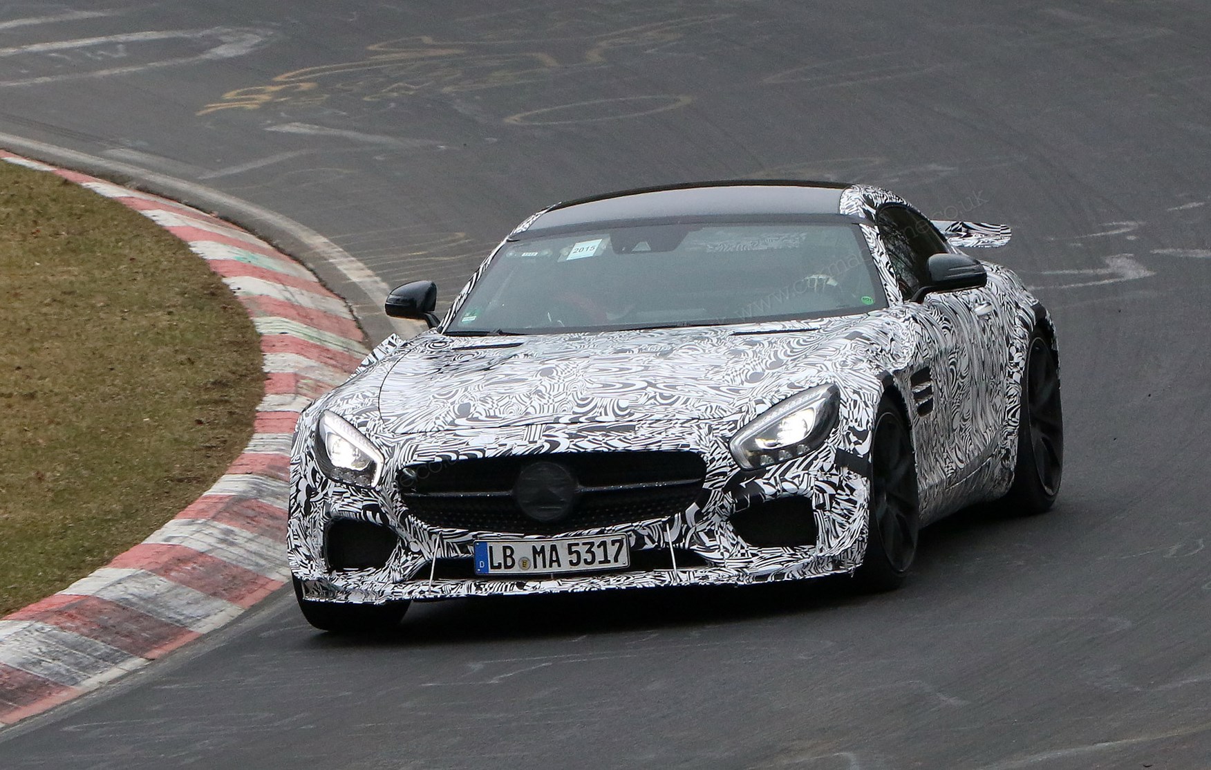 Hot Mercedes-AMG GT Black Series Spotted at the Nurburgring
