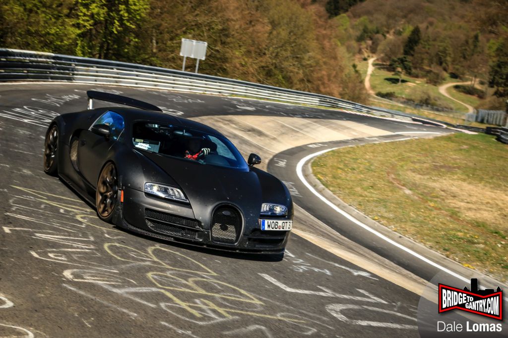 2016 Bugatti Veyron replacement at the Nurburgring