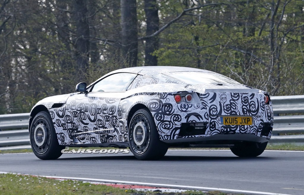 Aston Martin DB11 Spy shot 2