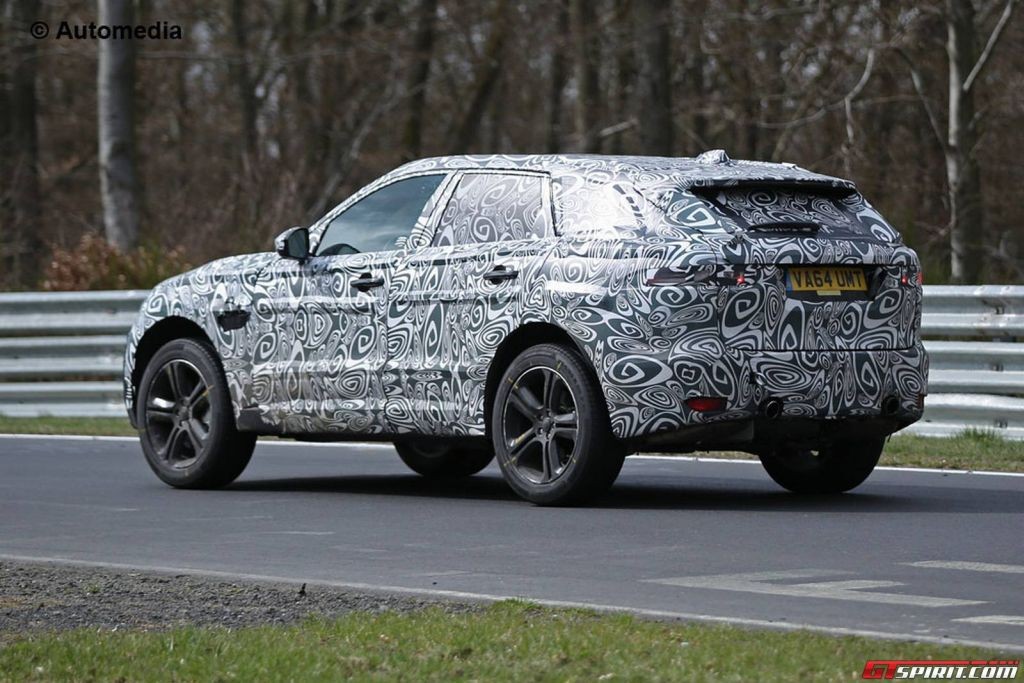 Jaguar F-Pace prototype