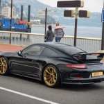 Porsche 911 GT3 Black-Gold