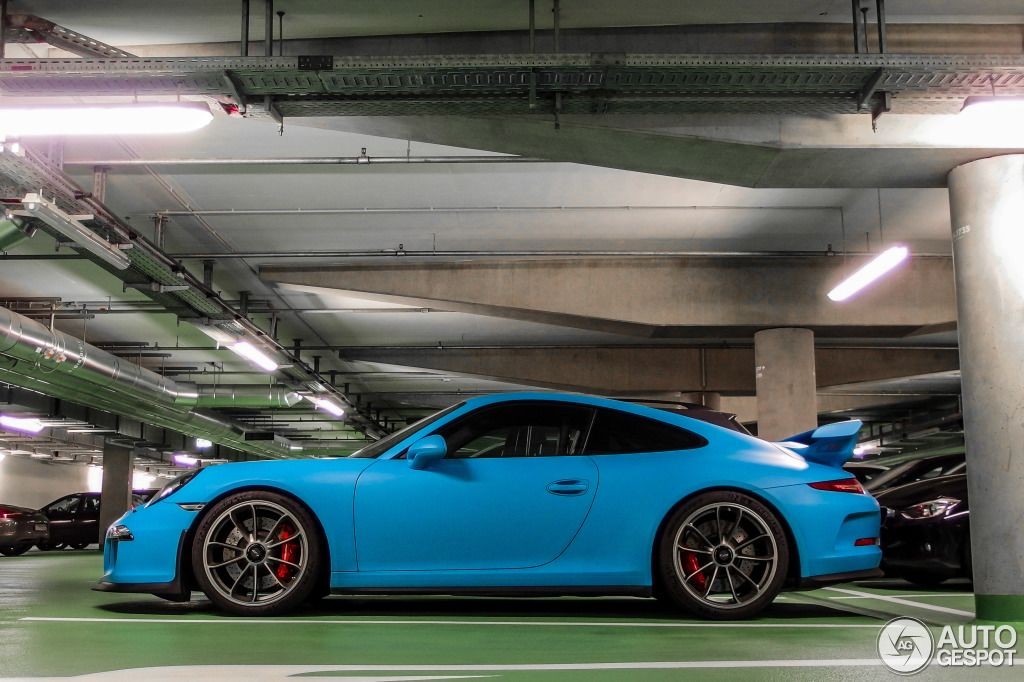 Porsche 911 GT3 Blue Matte