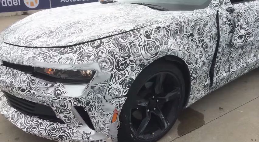 2016 Chevrolet Camaro Crashed at Media Drive
