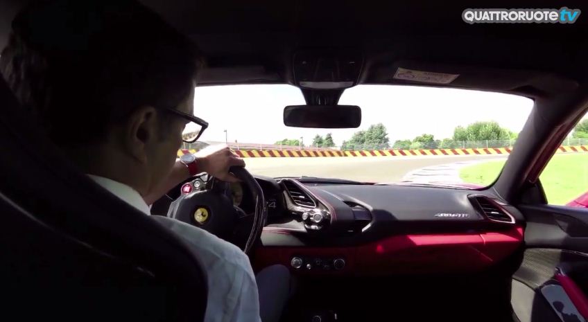 Ferrari 488 GTB POV hot lap at Fiorano