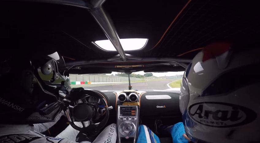 Koenigsegg One:1 at Suzuka Circuit, Japan