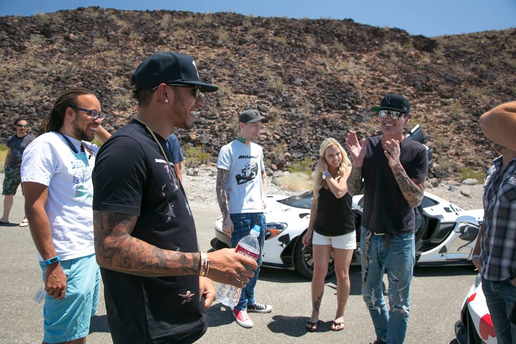 Lewis Hamilton at Gumball 3000 1