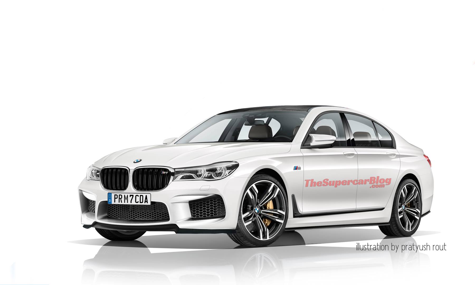 2017 BMW M7 Rendering