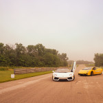 Lamborghini customer track day at Autobahn Raceway