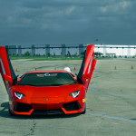Lamborghini customer track day at Autobahn Raceway