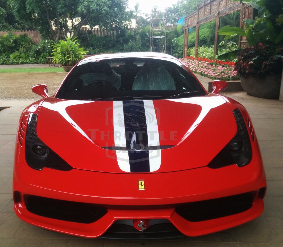 India’s first Ferrari 458 Speciale Supercar arrives in Bangalore
