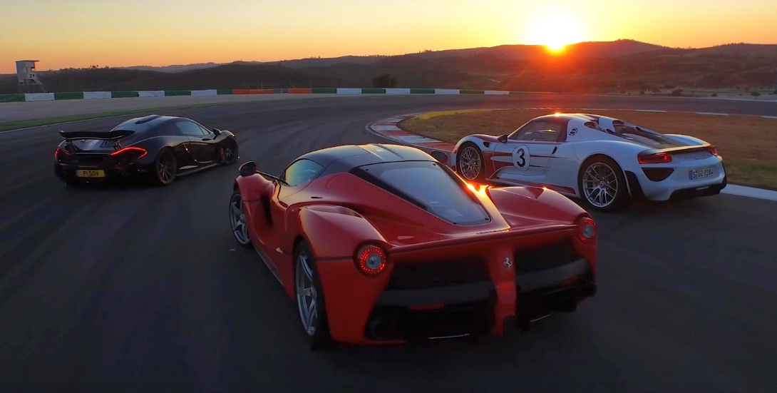 LaFerrari vs McLaren P1 vs Porsche 918: Chris Harris on Cars