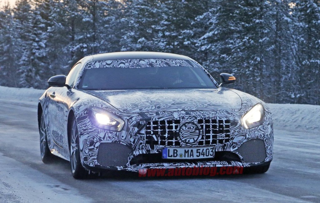 Mercedes-AMG GT R spy shot-4