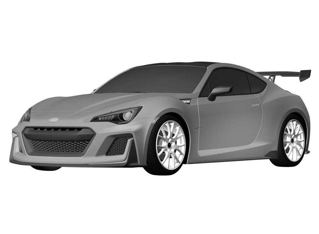 Subaru BRZ STI Toyota GT86 TRD Scion FRS patent