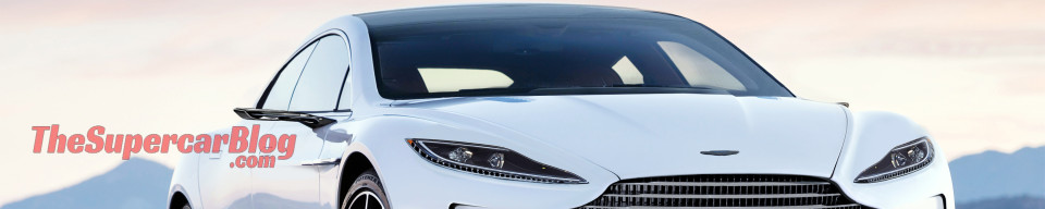 Aston Martin Electric sedan rendering