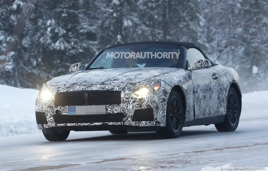 2018 BMW Z5 Convertible Prototype Spy shots