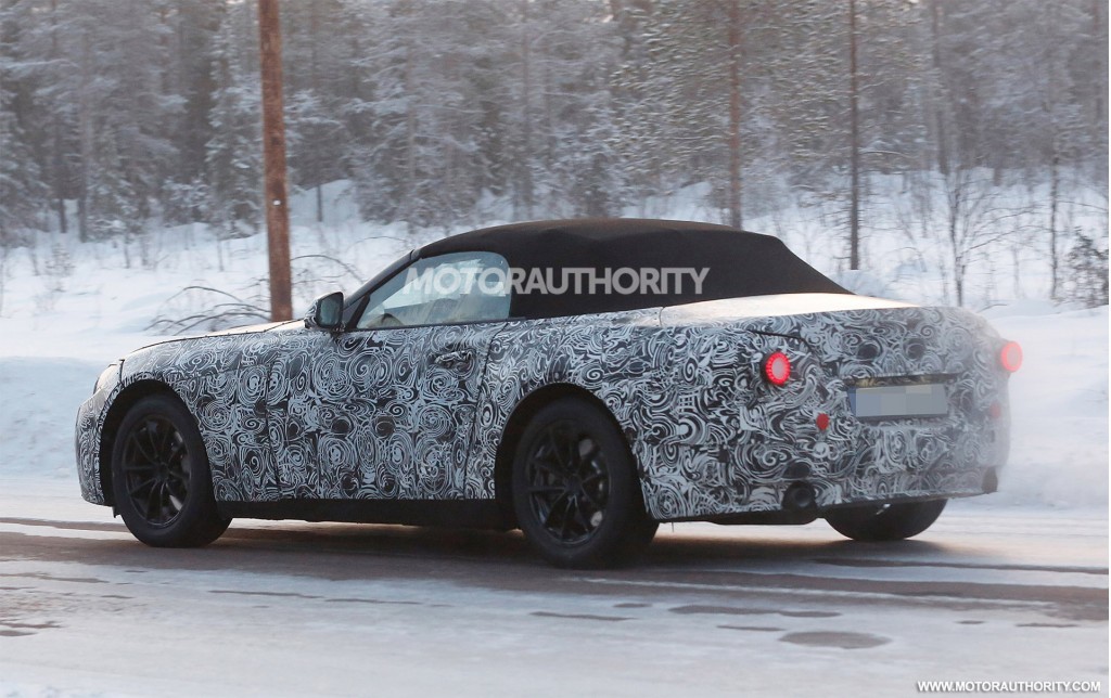2018 BMW Z5 Convertible Prototype Spy shots