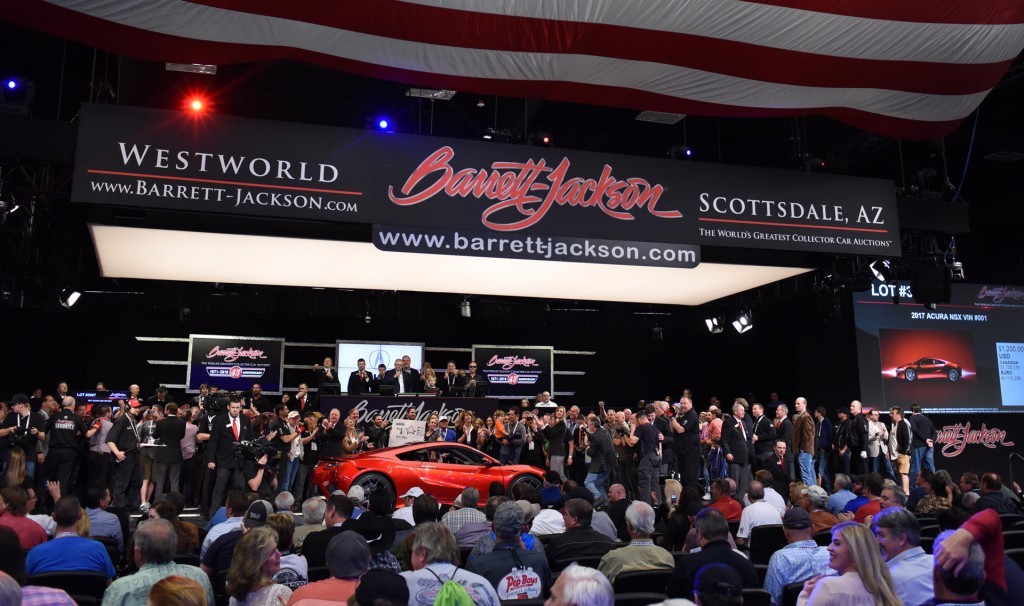 Acura NSX VIN 001 Sold for $1.2 Million at Barret-Jackson's Charity Auction-2