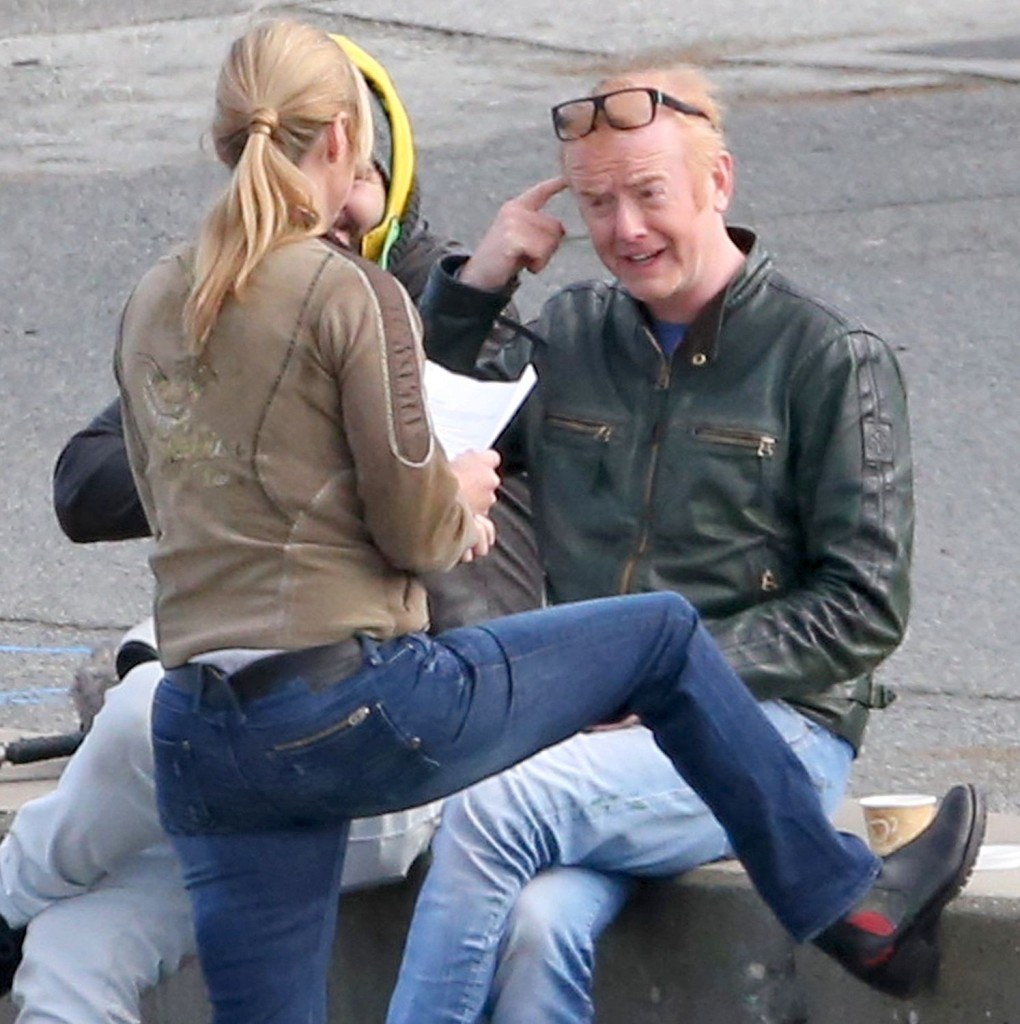 Chris Evans filming new Top Gear series