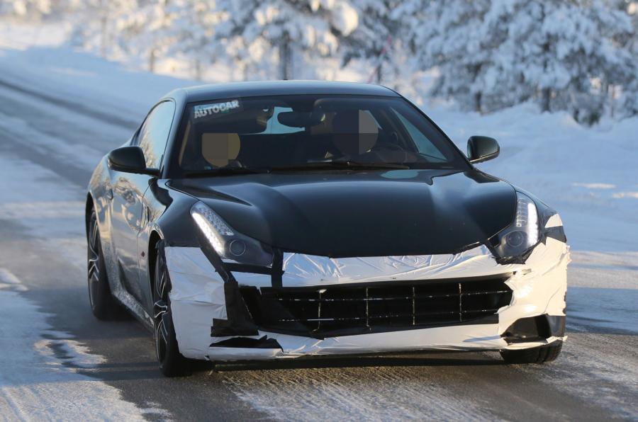 Ferrari FF facelift spy shot-3