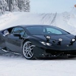 Lamborghini Huracan Superleggera spotted in the snow-1
