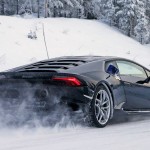 Lamborghini Huracan Superleggera spotted in the snow-3