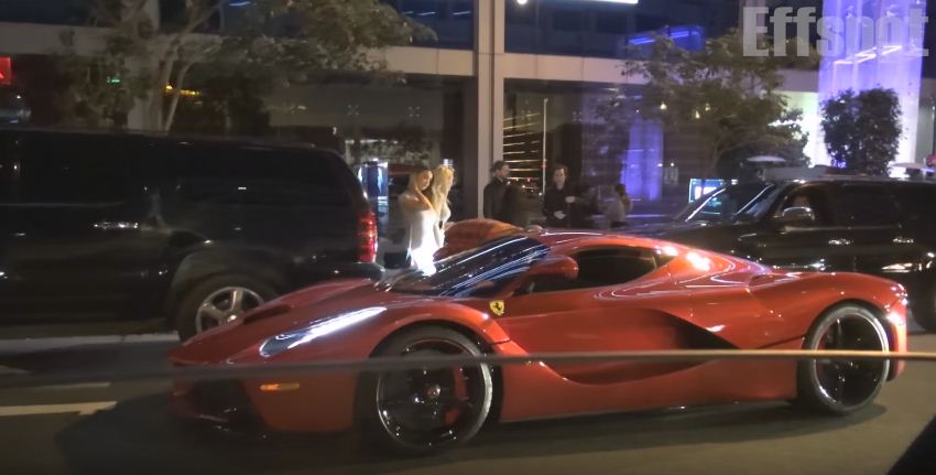 Lewis Hamilton and Justin Bieber Spotted in a LaFerrari