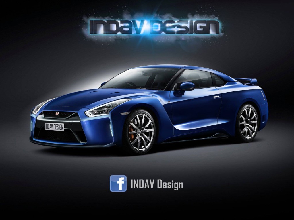 Nissan GT-R Facelift Rendering 1