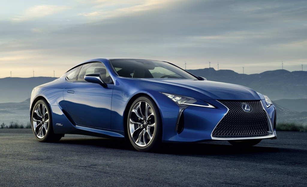2016 Geneva Motor Show: Lexus LC 500h