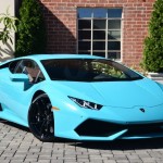Blue Glauco Lamborghini Huracan For Sale in the US-1