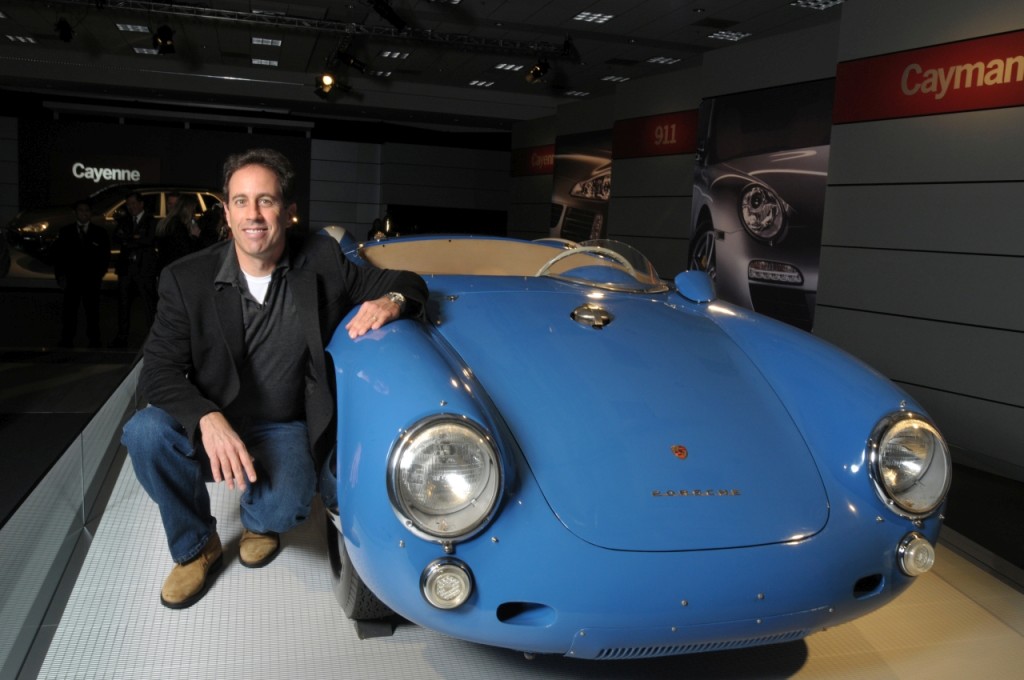 Jerry Seinfeld's Porsche Collection- blue 550 Spyder