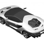 Lamborghini Centenario LP770-4 Patent Drawings-2016 Geneva Motor Show-2