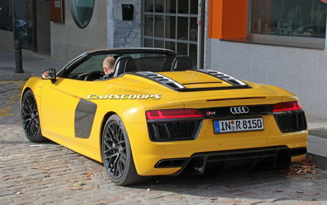 New Audi R8 Spyder Prototype-2