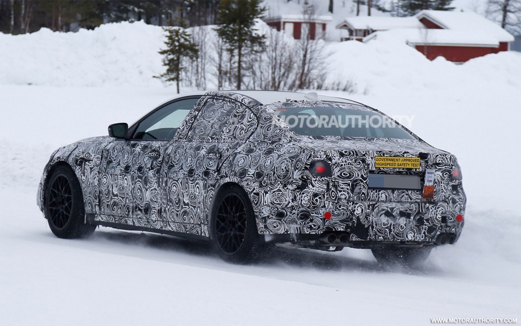 2018 BMW M5 Spy Shots-2